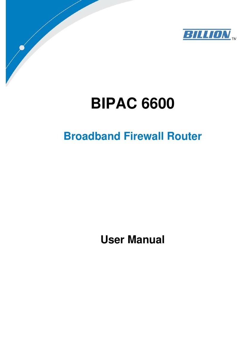 Billion BIPAC 6600 User manual