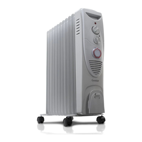 Goldair Select GSOC117T User manual