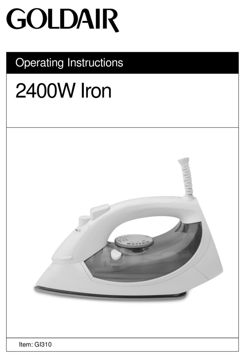 Goldair GI310 operating instructions