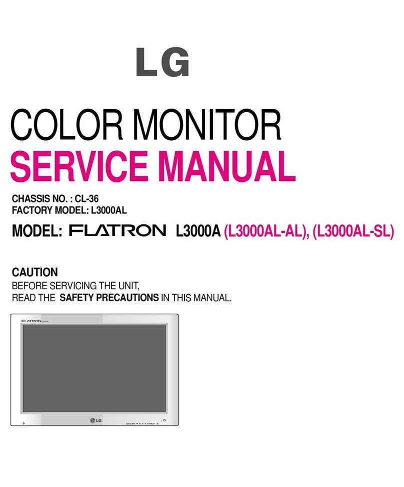 LG FLATRON L3000A User manual