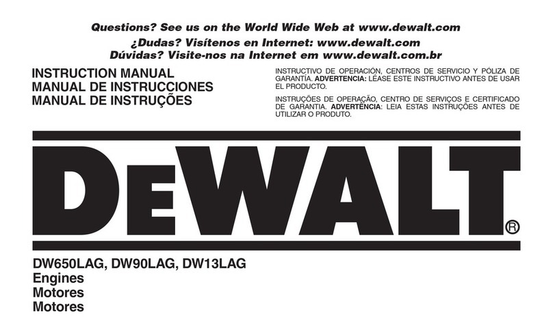 DeWalt DW650LAG instruction manual