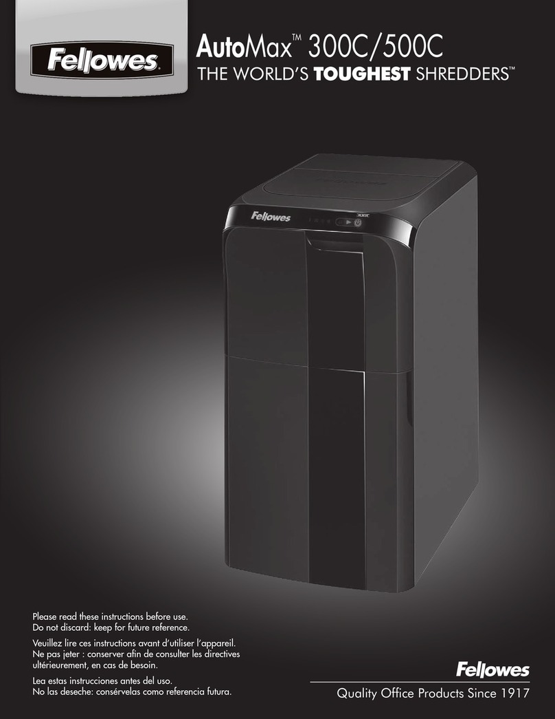 Fellowes AutoMax 300C User manual