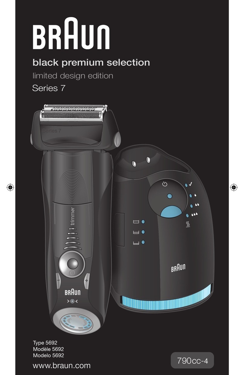 Braun 5692 limited design edition User manual