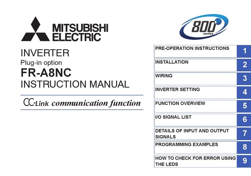 Mitsubishi Electric FR-A8NC instruction manual