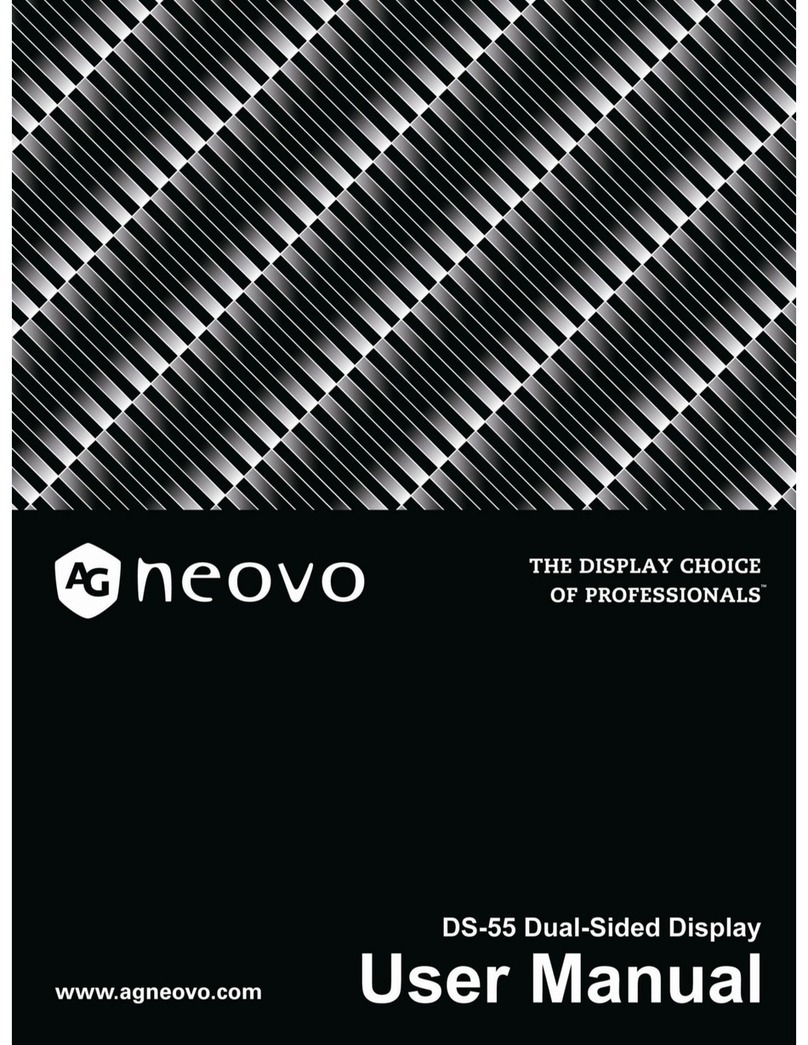 AG Neovo DS-55 User manual