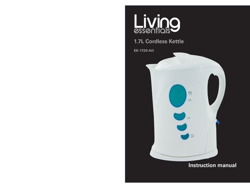 Living Essentials EK-1720-AO instruction manual