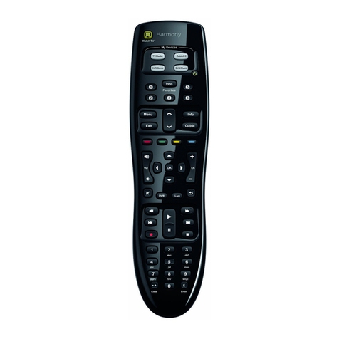 Logitech Harmony 350 Remote Setup guide