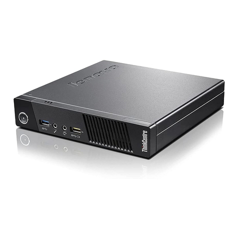 Lenovo ThinkCentre M83 User manual