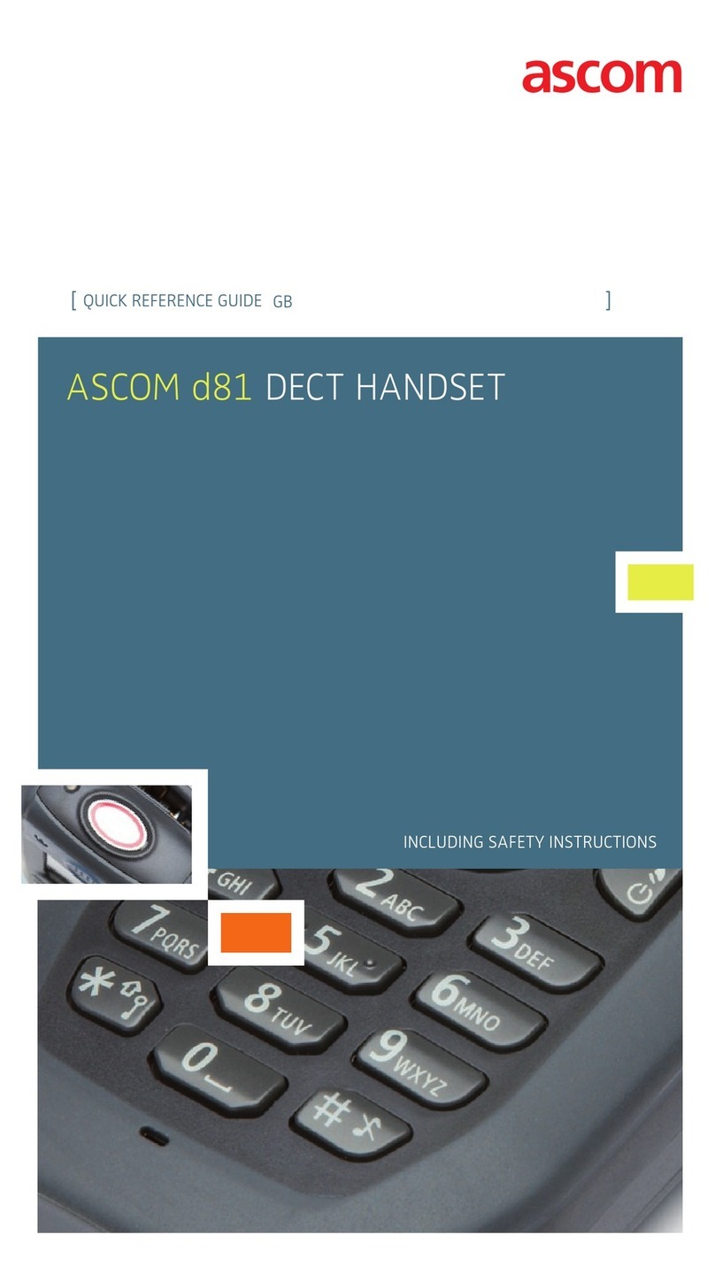 ASCOM d81 Messenger User manual ASCOM d81 Messenger User manual