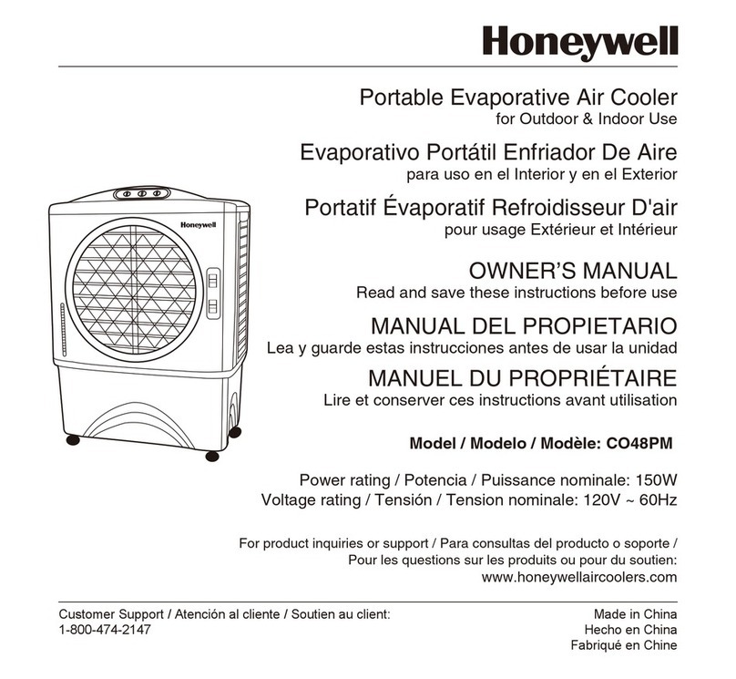 Honeywell CO48PM User manual