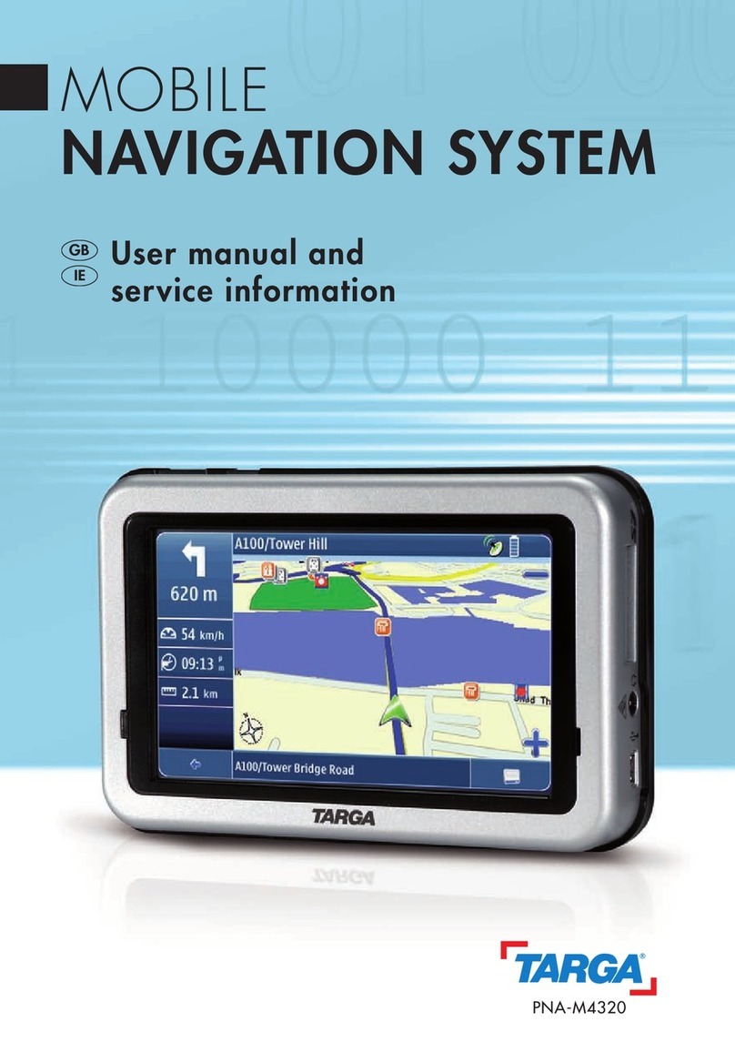 Targa PNA-M4320 User manual and service information