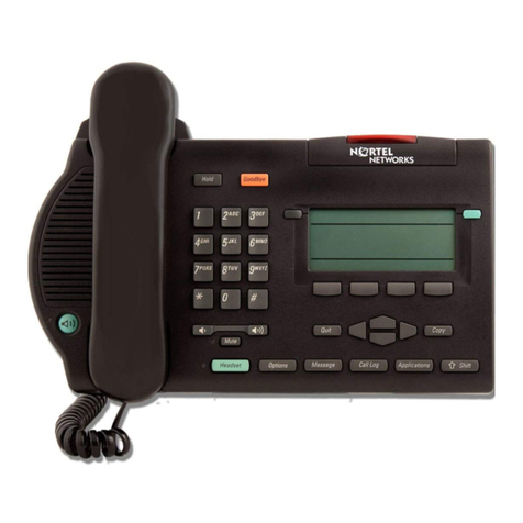Nortel Meridian M3903 User manual