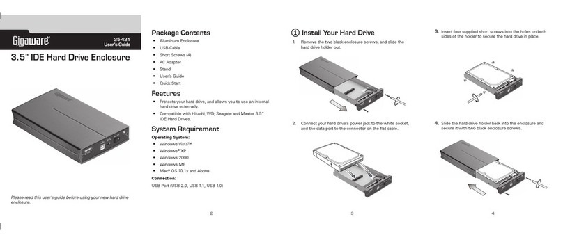 Gigaware 25-421 user guide