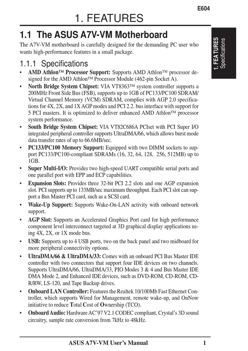 Asus A7V-VM User manual