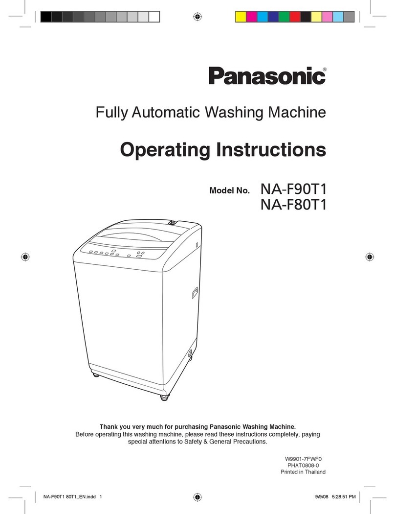 Panasonic NA-F90T1 operating instructions