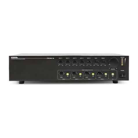 PROEL AMP240V4 instruction manual