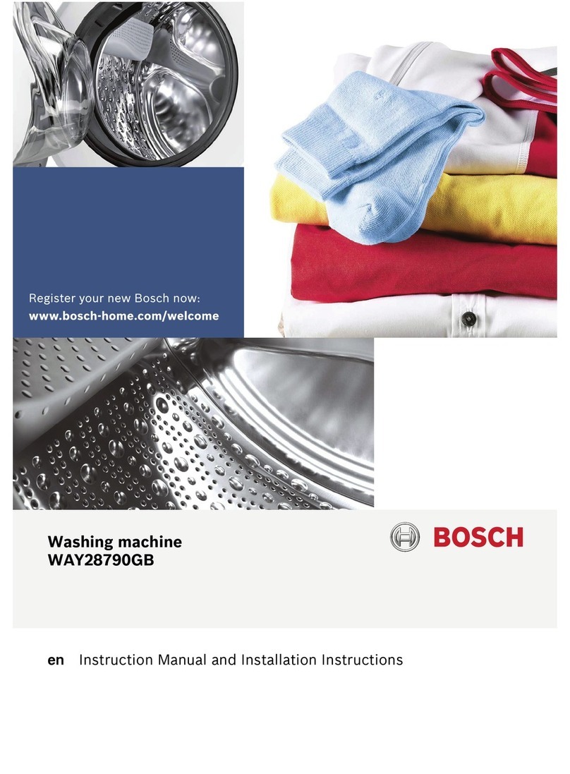 Bosch WAY28790GB instruction manual