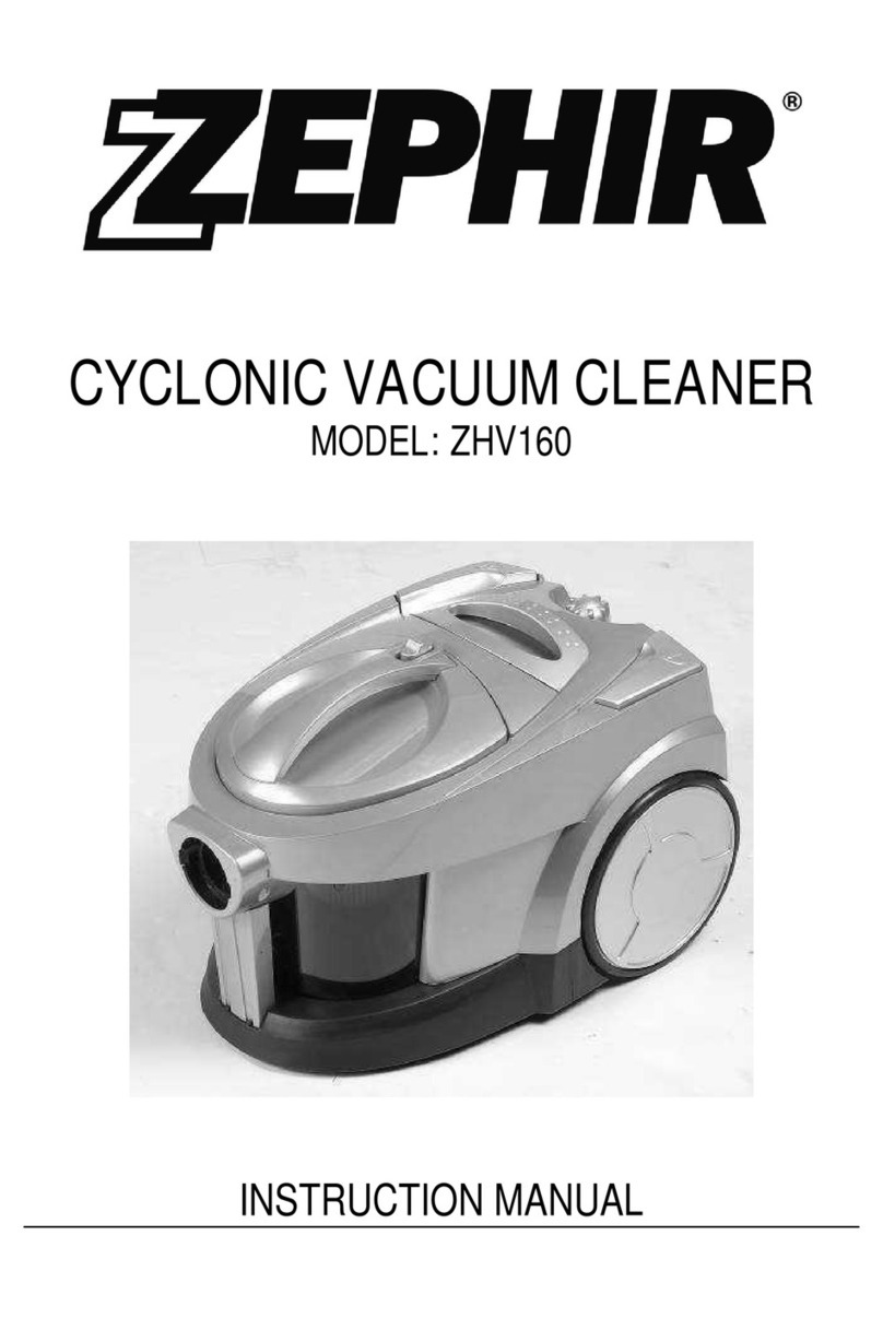 Zephir ZHV160 User manual