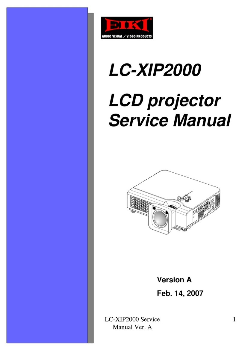 Eiki LC-XIP2000 User manual