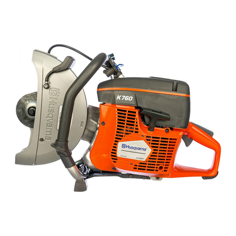 Husqvarna K 760 OilGuard Operator's manual