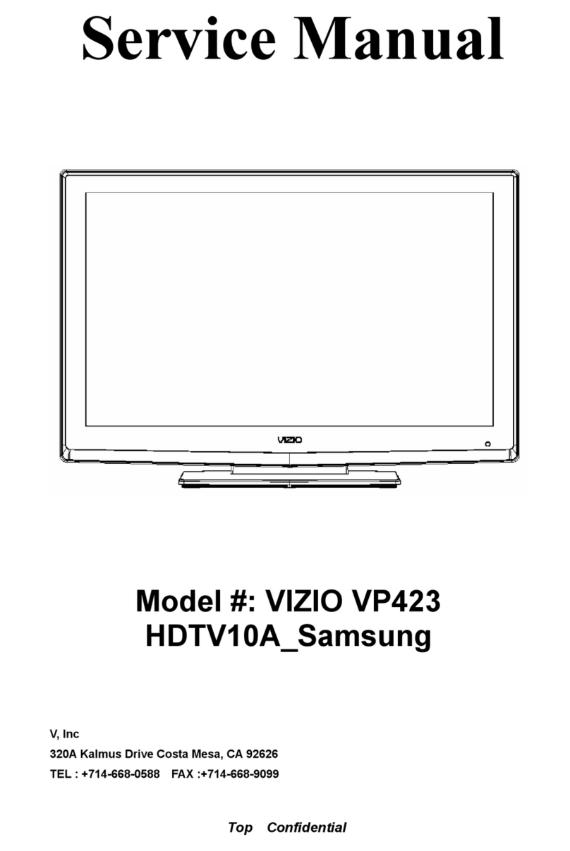 Vizio VP423 User manual