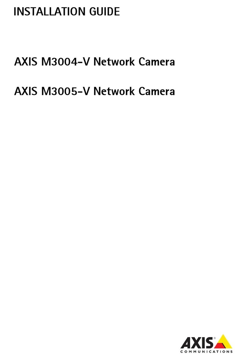 Axis M3004-V User manual