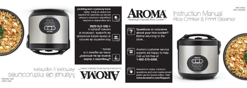Aroma ARC-1000A User manual