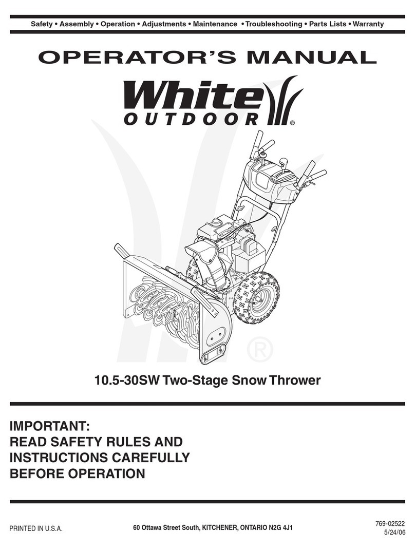 White Outdoor 10.5-30SW Operator's manual