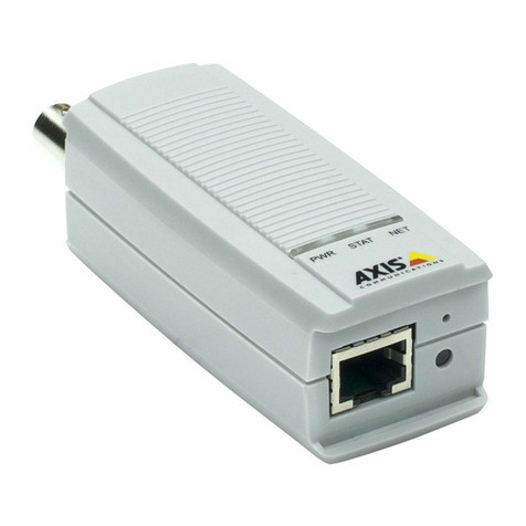 Axis M7001 installation guide