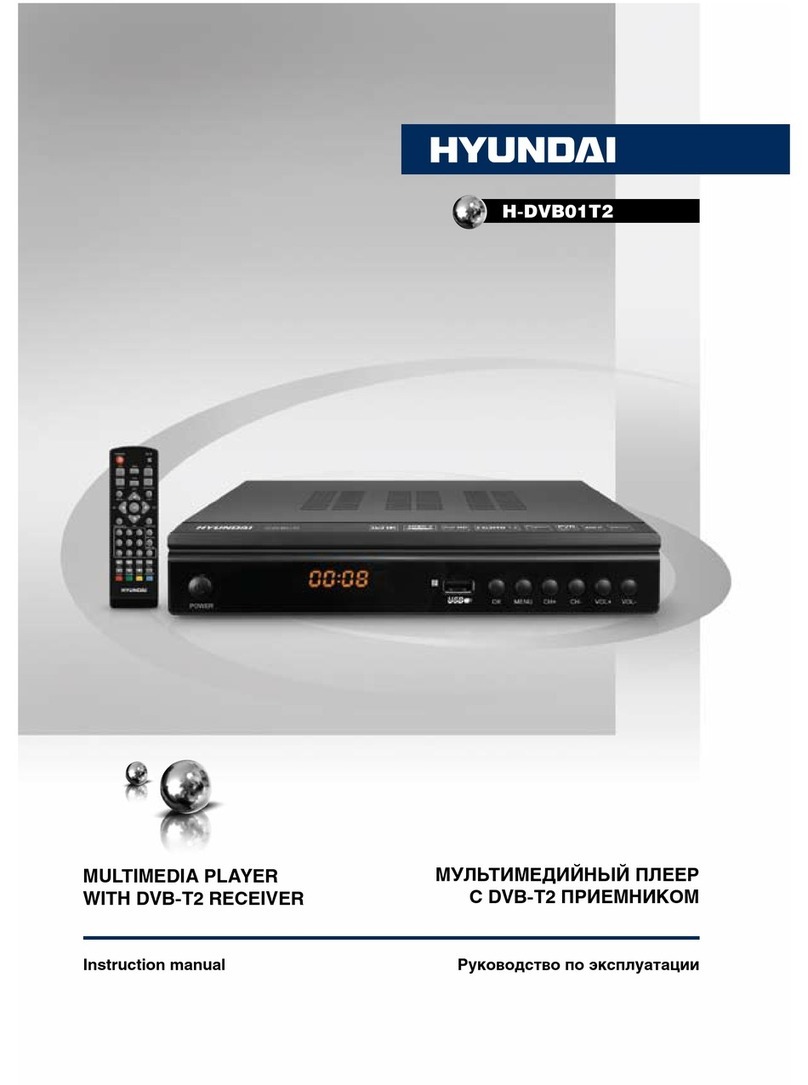 Hyundai H-DVB01T2 instruction manual