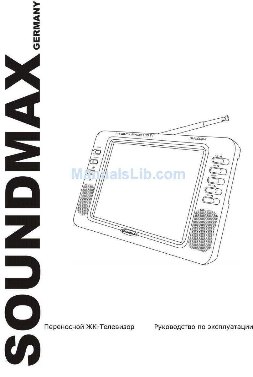 SoundMax SM-LCD810 User manual