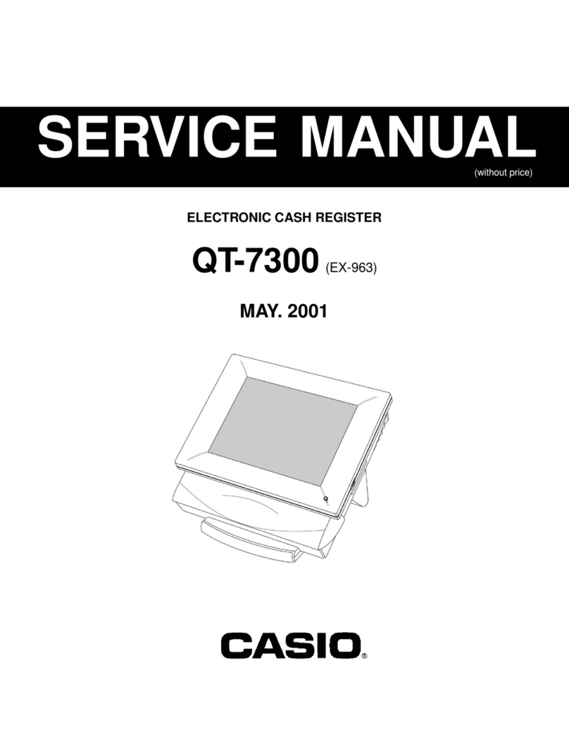 Casio QT-7300 Series User manual Casio QT-7300 Series User manual
