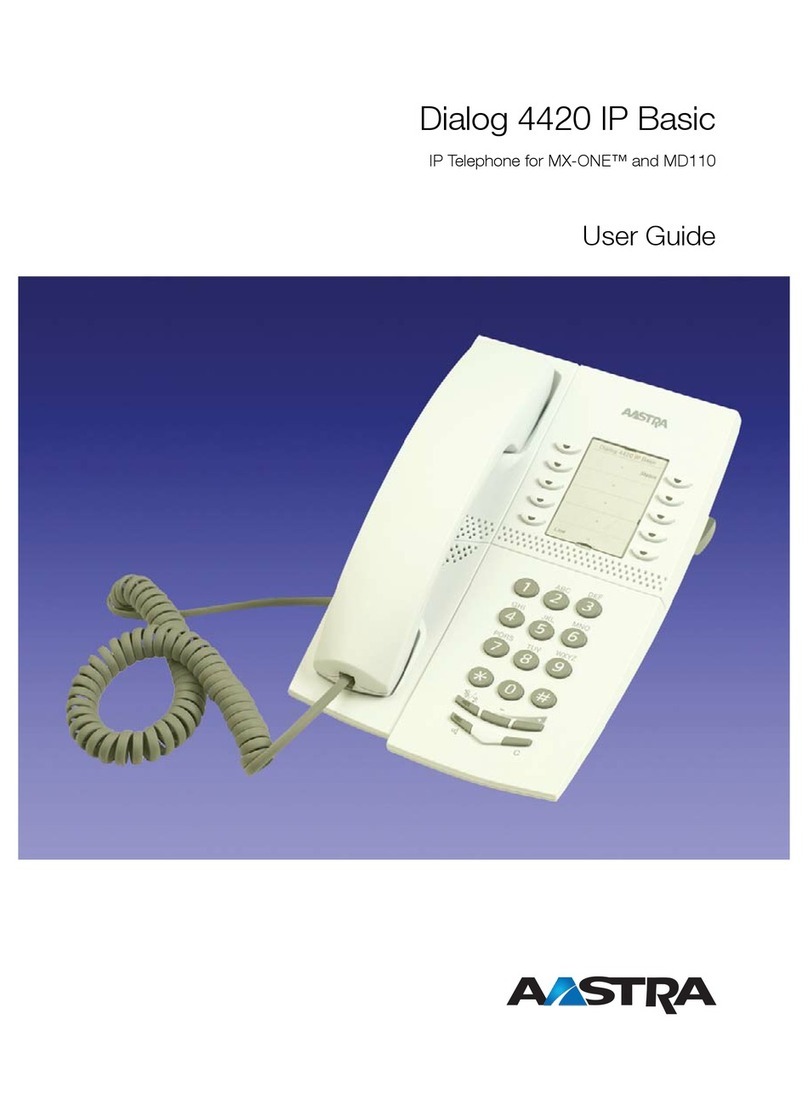 Aastra Dialog 4420 User giude