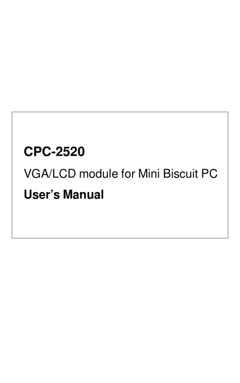 Advantech CPC-2520 User manual