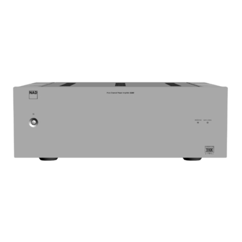 NAD S250 User manual