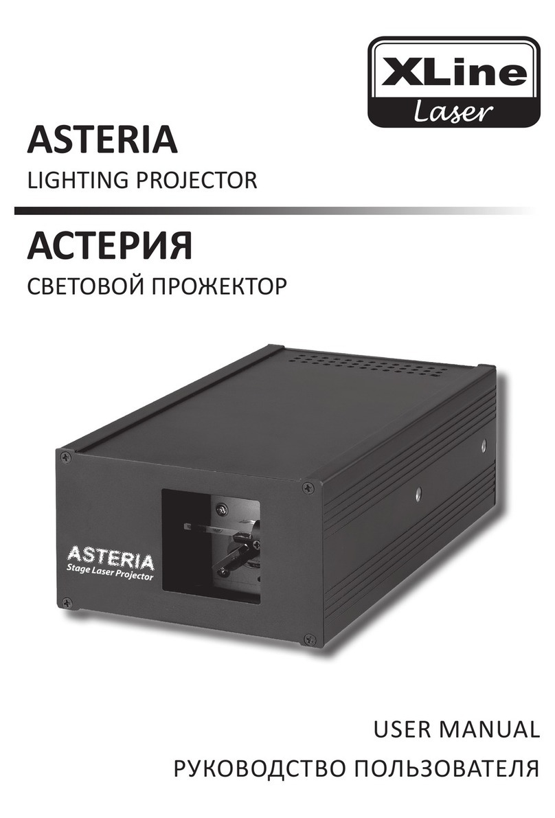 XLine Laser ASTERIA user manual