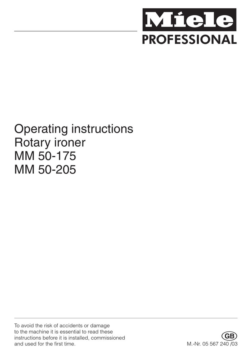 Miele MM 50-205 operating instructions