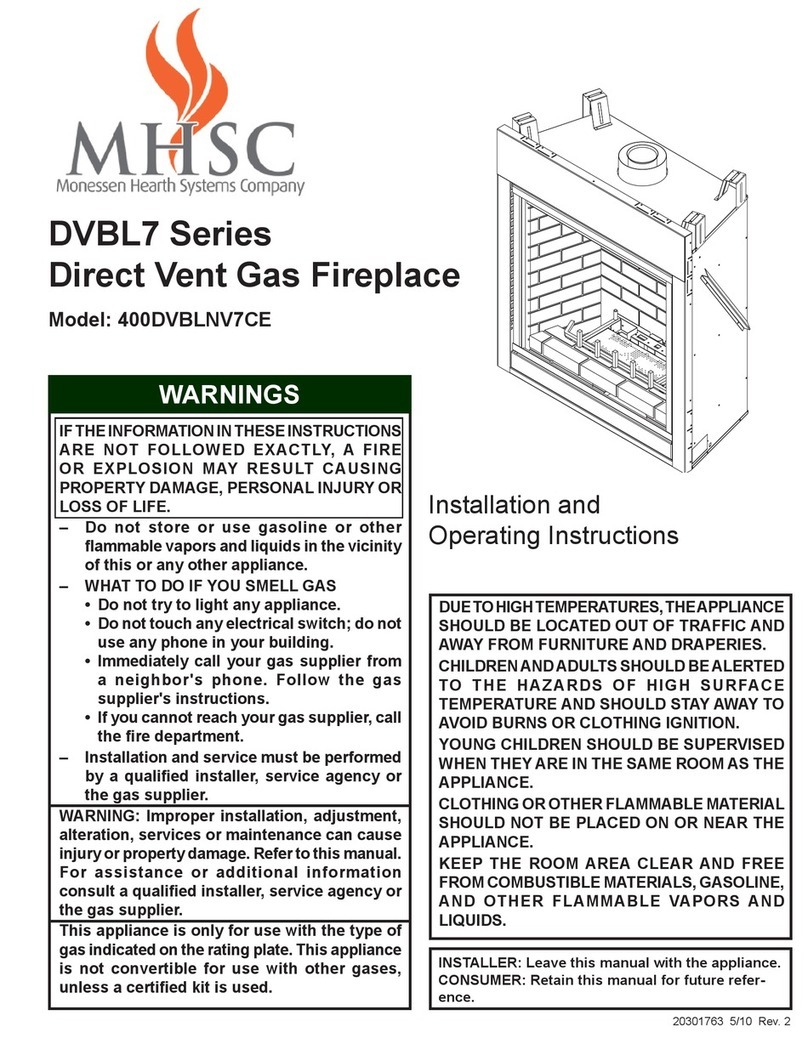 MHSC 400DVBLNV7CE User manual