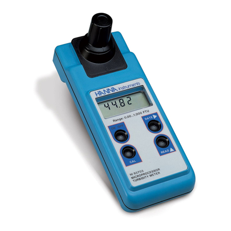 Hanna Instruments HI 93703 User manual