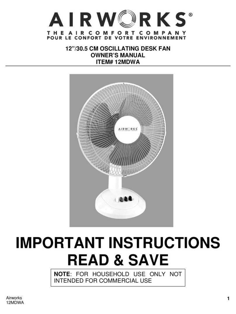 Airworks 12MDWA User manual