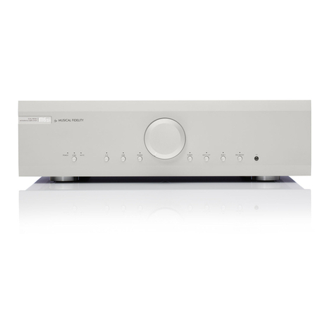 Musical Fidelity M6si Instructions for use