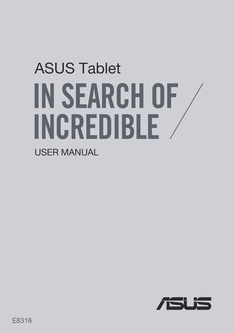 Asus E8316 User manual