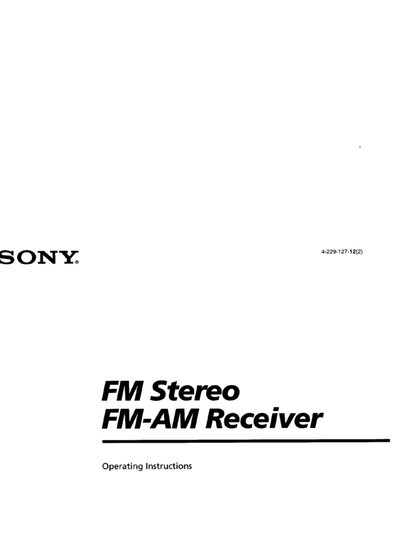 Sony ST-RDB940 operating instructions