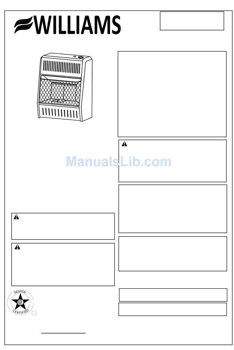 Williams 696542 Quick start guide