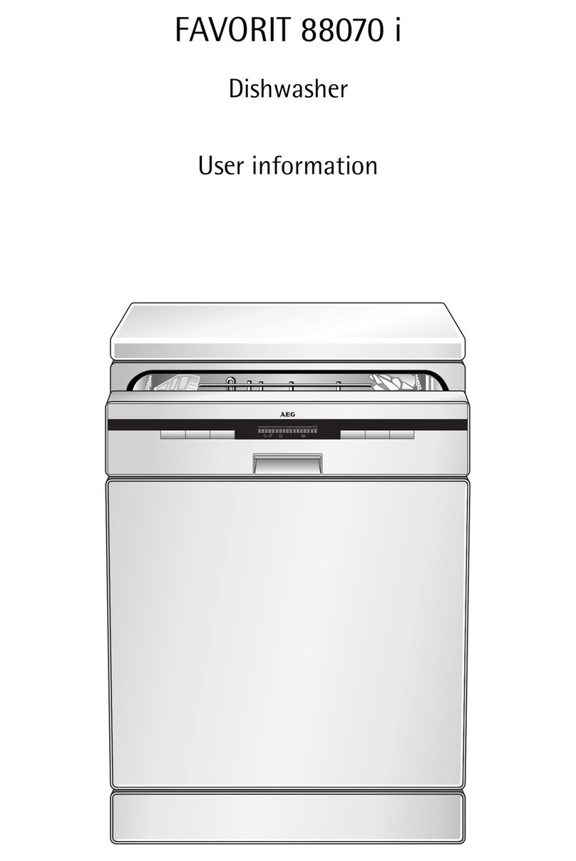 AEG FAVORIT 88070 i Operation manual