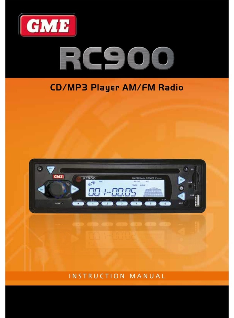 GME RC900 instruction manual