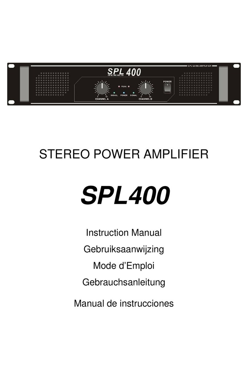 Almelo SPL 400 instruction manual