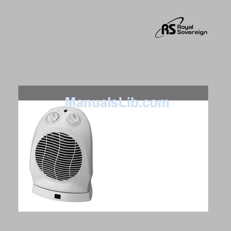 Royal Sovereign HFN-20 Series owner's manual