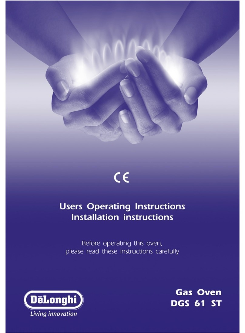 DeLonghi DGS 61 ST Operation instructions