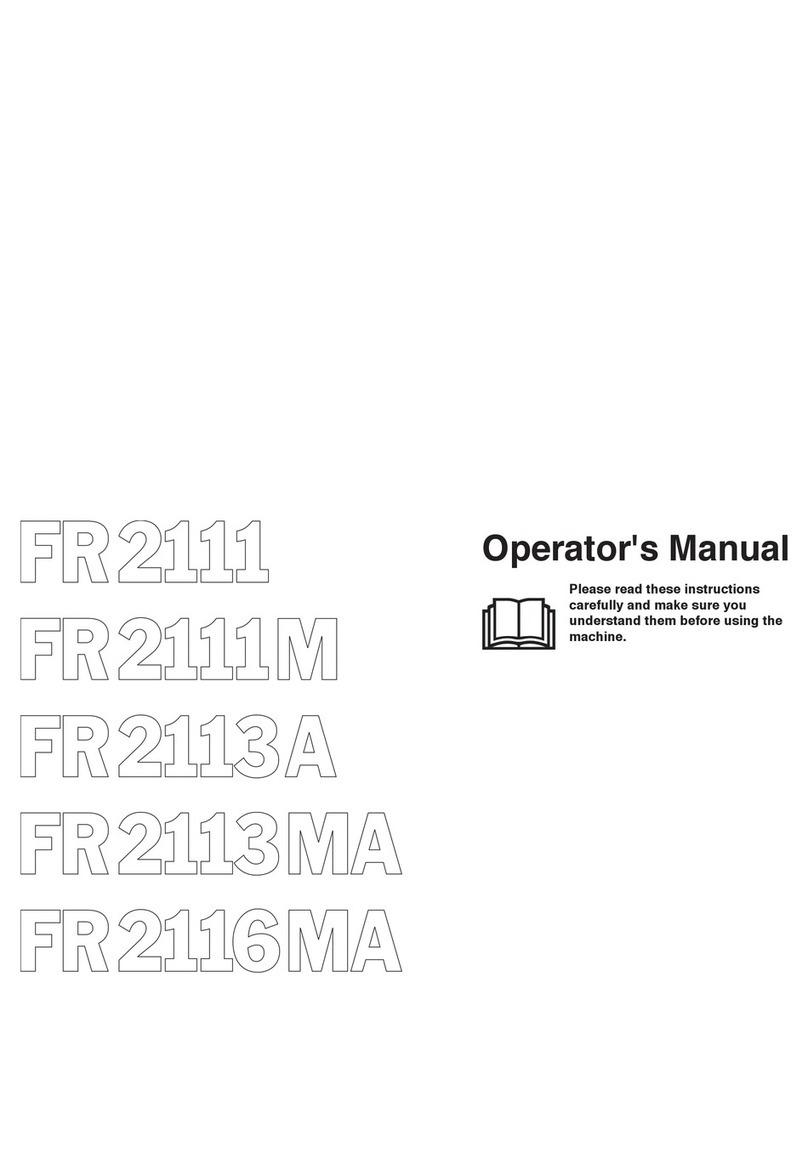 Jonsered FR2111 Operator's manual